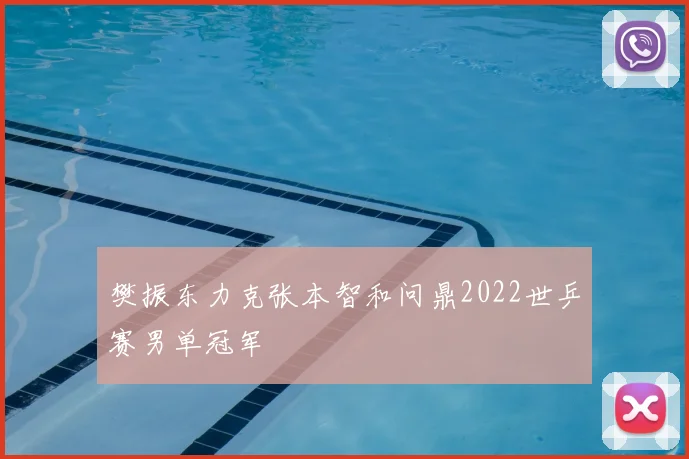 樊振东力克张本智和问鼎2022世乒赛男单冠军