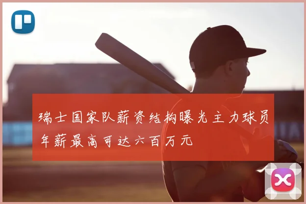 瑞士国家队薪资结构曝光主力球员年薪最高可达六百万元